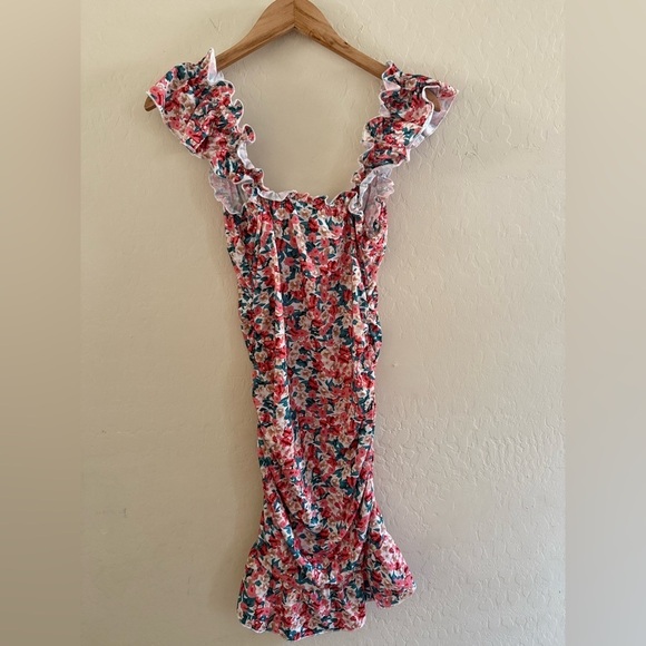 Floral Ruffle Dress - Picture 2 of 2